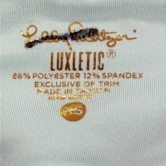 Lilly Pulitzer Weekender Luxletic Cropped Leggings You Gotta Regatta Pop Up XS - Picture 4 of 4
